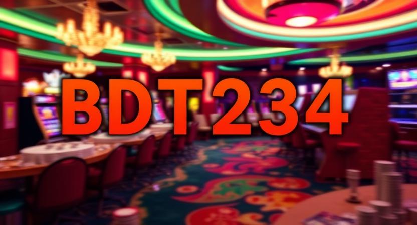 Immersive lounge-style interface of BDT234 casino